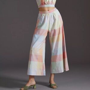 Anthro Pastel Multicolor Pants